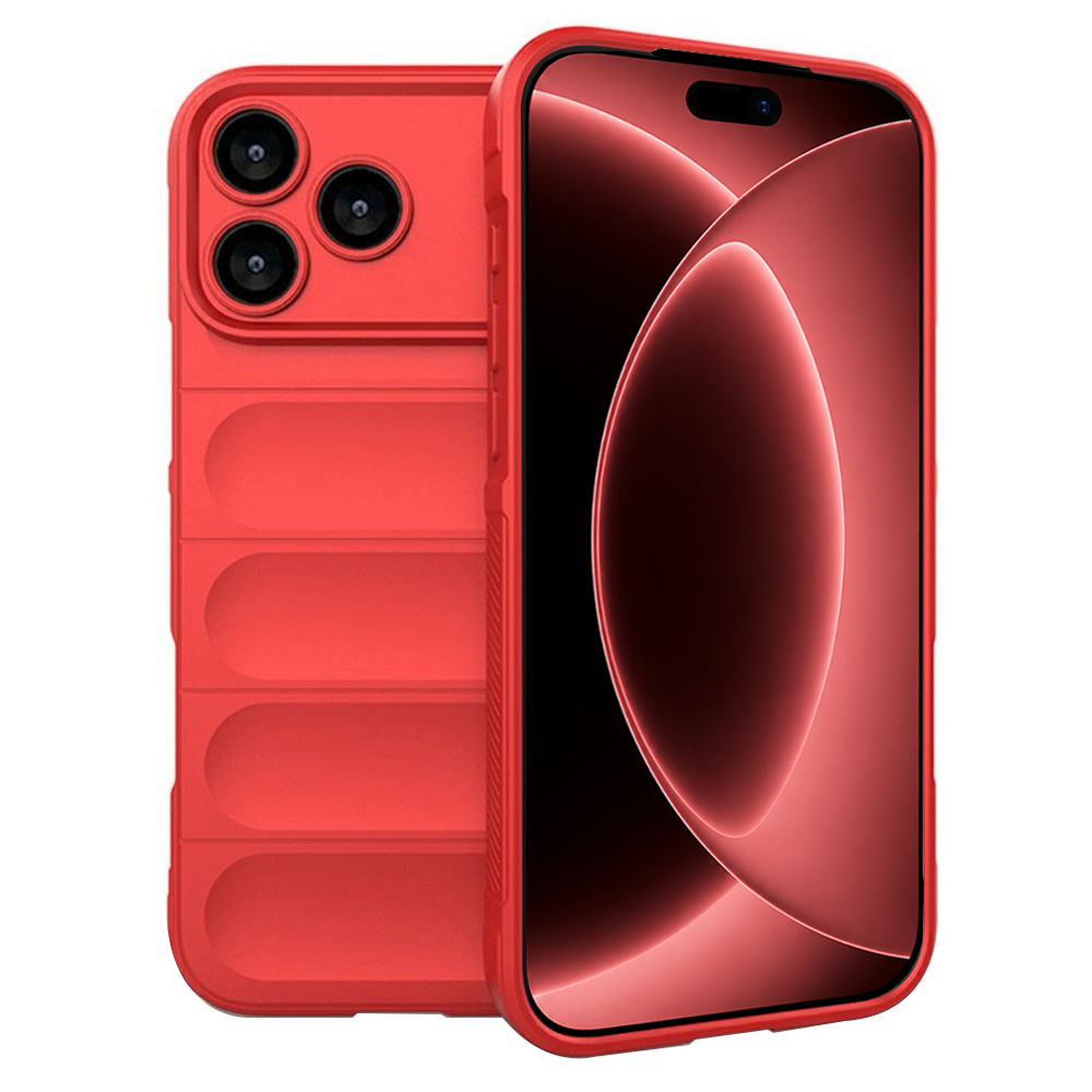 Kryt Techsuit Magic Shield pro iPhone 18 Pro Max / iPhone 17 Pro Max červený