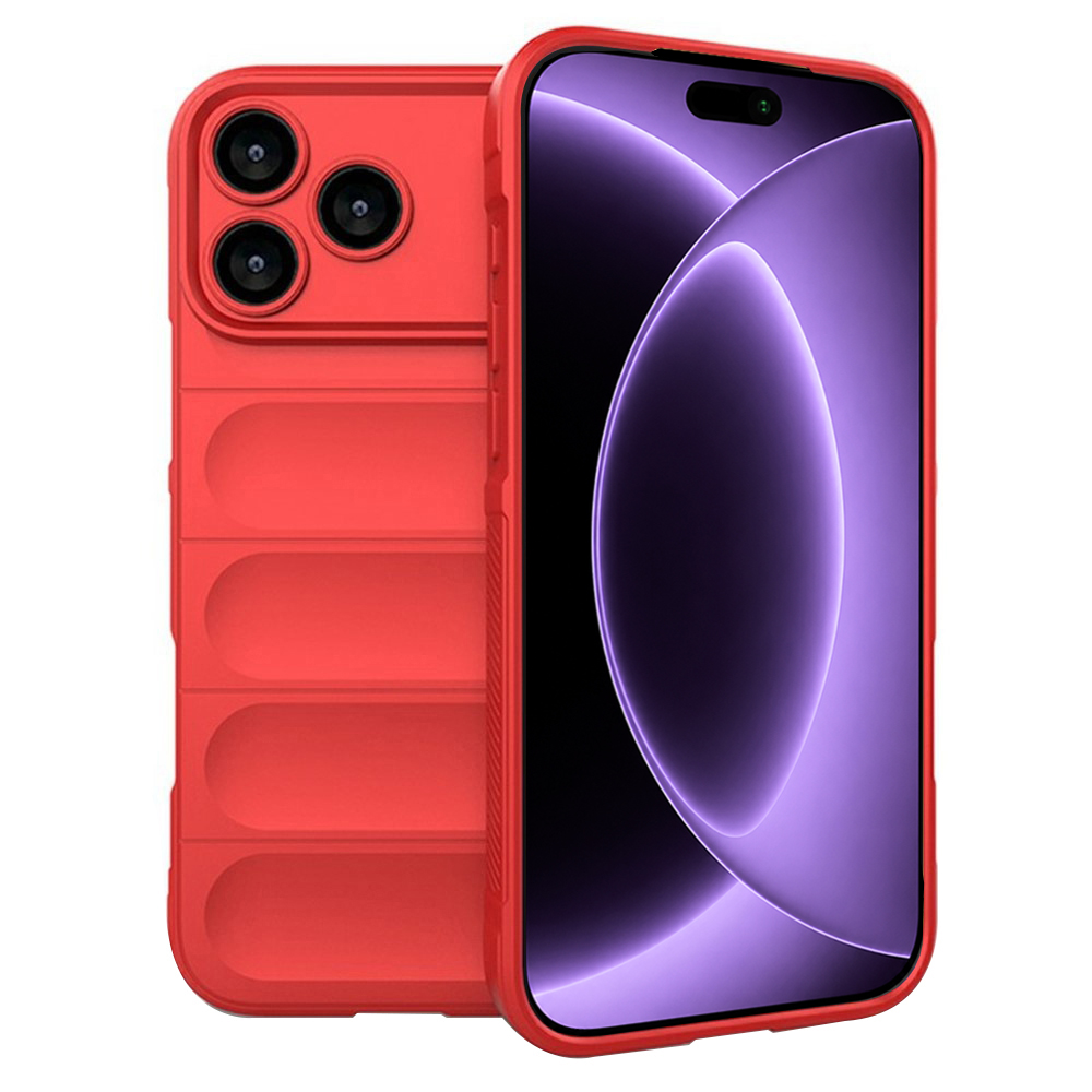 Kryt Techsuit Magic Shield pro iPhone 18 Pro / iPhone 17 Pro červený