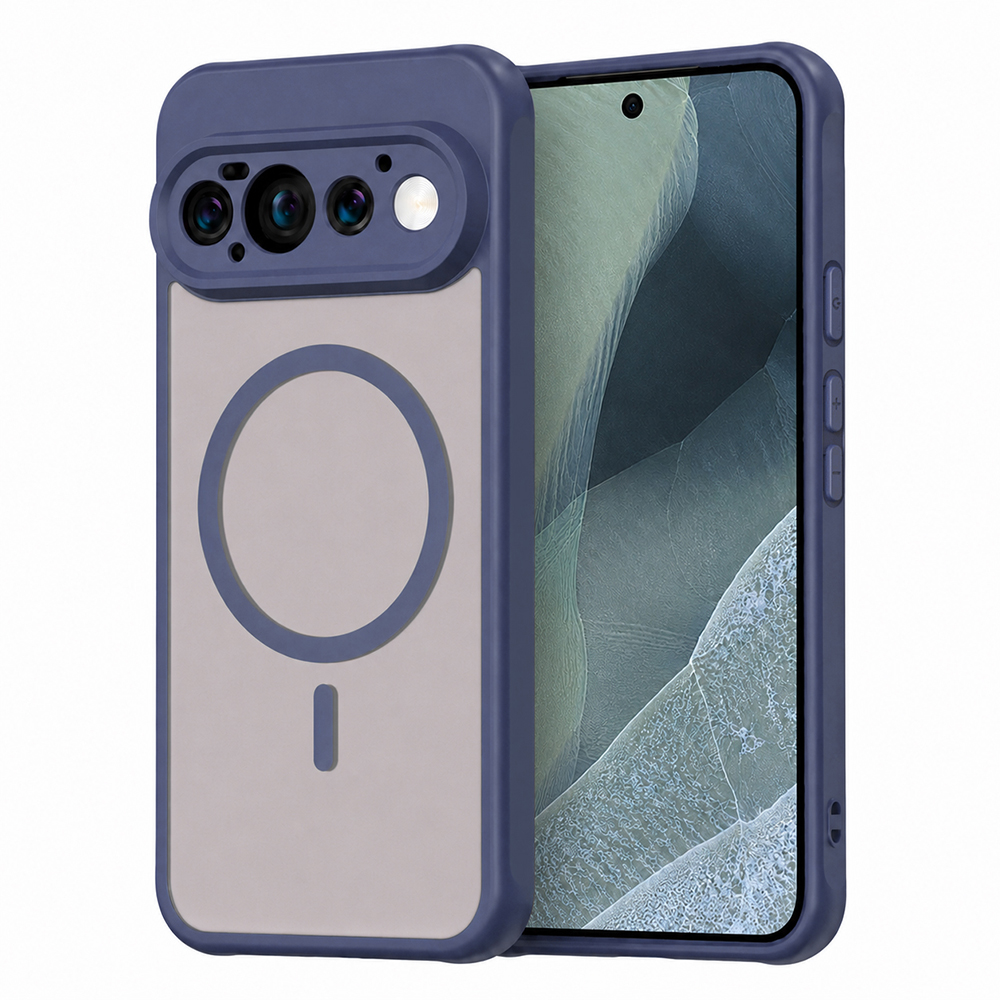 Kryt Techsuit HaloFrost II MagSafe pro Google Pixel 11 Pro tmavě modrý