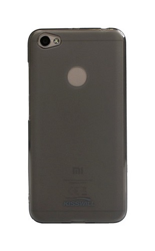 Zadní silikonový kryt KISSWILL na mobil Xiaomi Redmi Note 5A tmavý