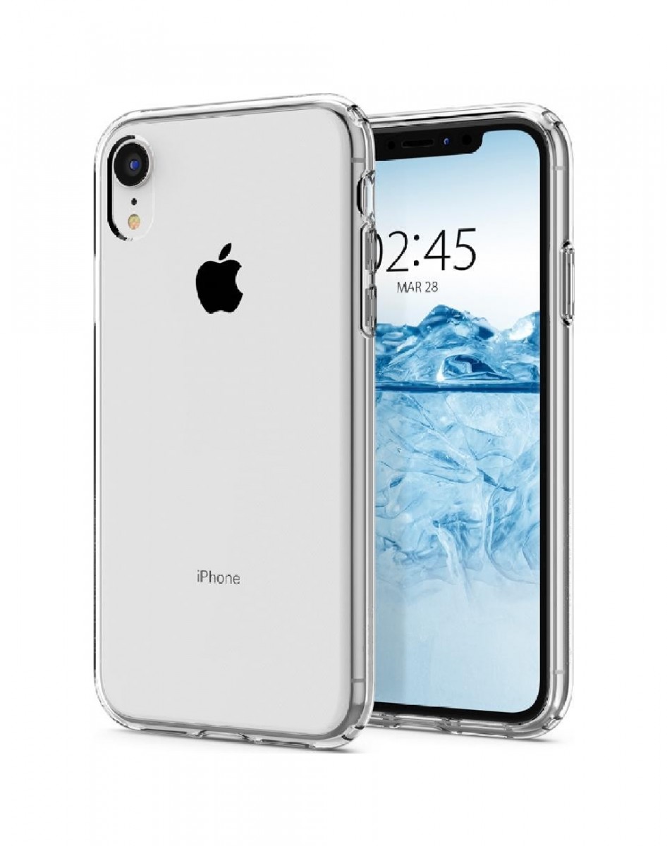 Zadní silikonový kryt Swissten Clear Jelly na mobil iPhone XR průhledný