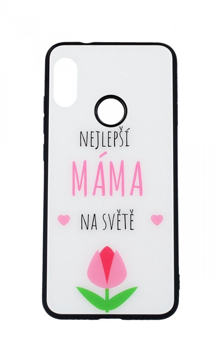 Zadní pevný kryt GLASS na mobil Xiaomi Mi A2 Lite nejlepší máma na světě