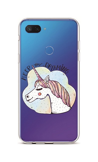 Zadní silikonový kryt na mobil Xiaomi Mi 8 Lite Dreaming