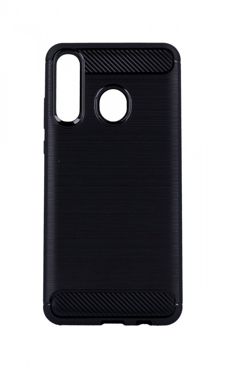 Zadní silikonový kryt na mobil Huawei P30 Lite černý