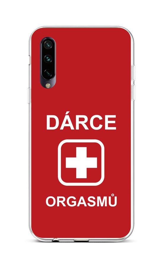 Zadní silikonový kryt na mobil Xiaomi Mi A3 Dárce
