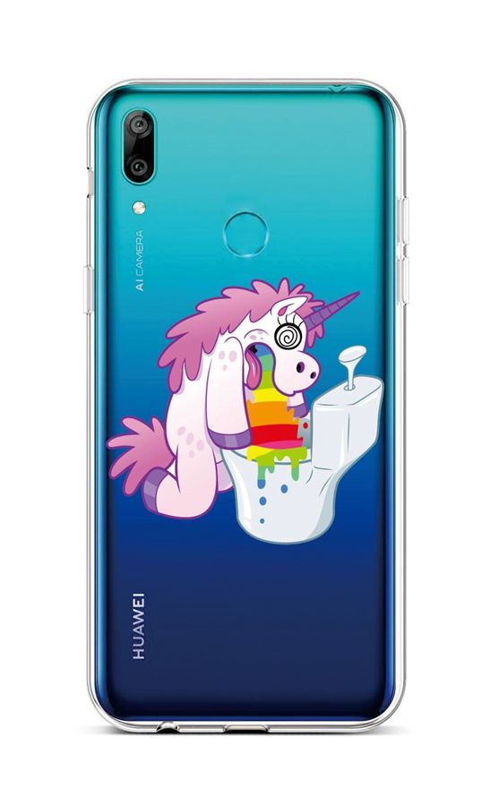 Zadní silikonový kryt na mobil Huawei Y6 2019 Hard Morning