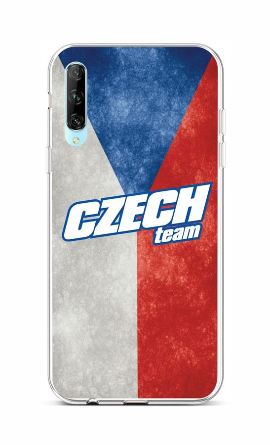 Zadní silikonový kryt na mobil Huawei P Smart Pro Czech Team