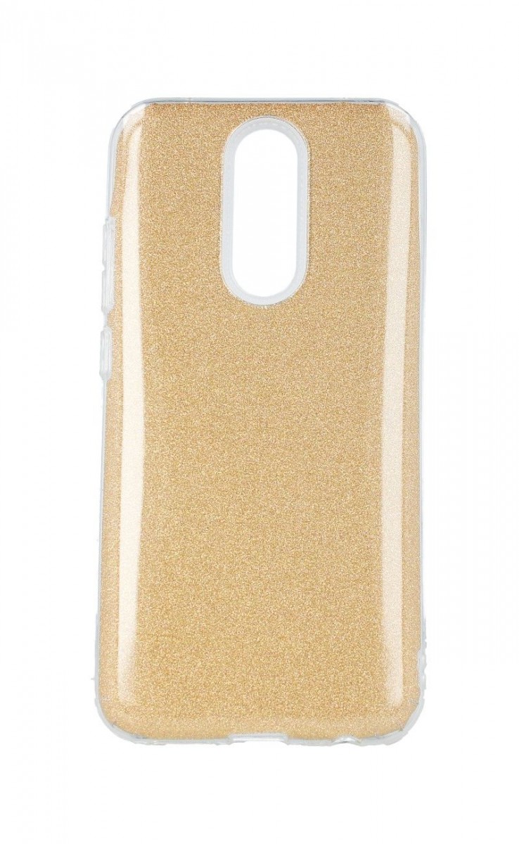 Zadní pevný kryt Forcell na mobil Xiaomi Redmi 8A glitter zlatý
