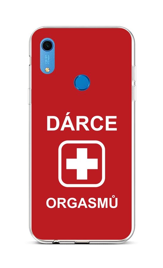 Zadní silikonový kryt na mobil Huawei Y6s Dárce