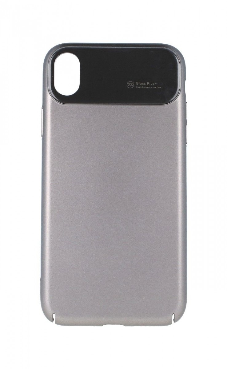 Zadní pevný kryt Roar Echo Ultra na mobil iPhone XR šedý