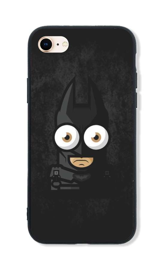 Zadní pevný kryt LUXURY na mobil iPhone SE 2020 Little Batman
