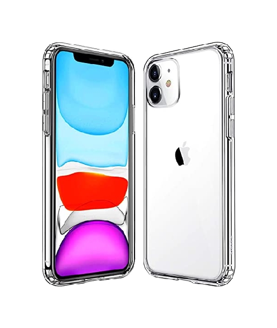 Zadní silikonový kryt Swissten Clear Jelly na mobil iPhone 11 průhledný