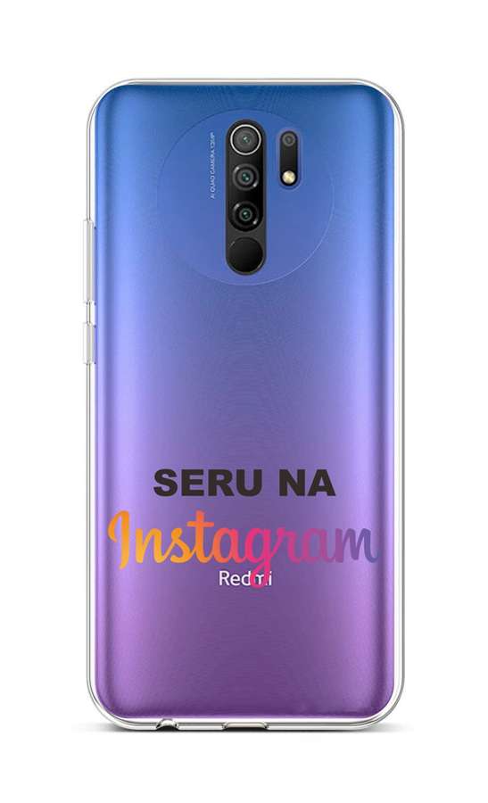 Zadní silikonový kryt na mobil Xiaomi Redmi 9 Instagram