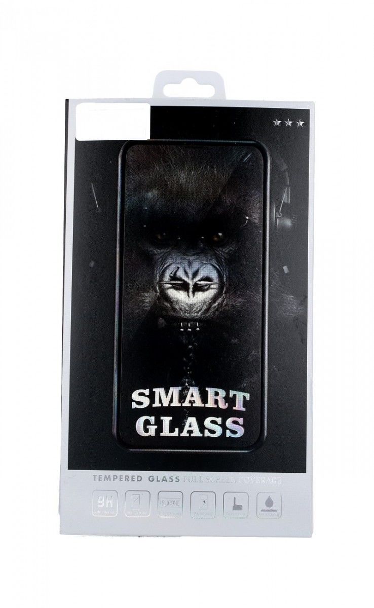 Tvrzené sklo SmartGlass na mobil Samsung A21s Full Cover černé
