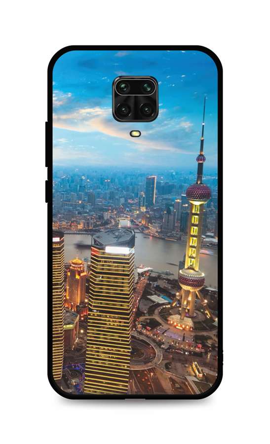 Zadní pevný kryt LUXURY na mobil Xiaomi Redmi Note 9 Pro City