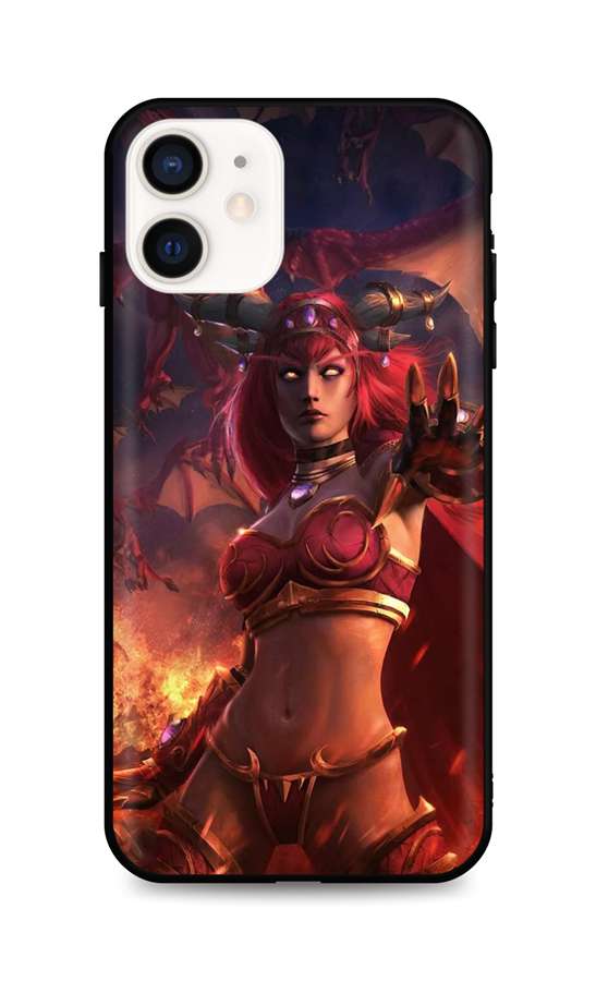 Zadní silikonový kryt DARK na mobil iPhone 12 mini Heroes Of The Storm