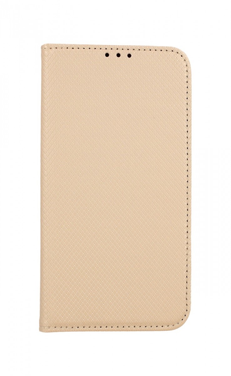 Knížkové pouzdro Smart Magnet na mobil iPhone 12 mini zlaté