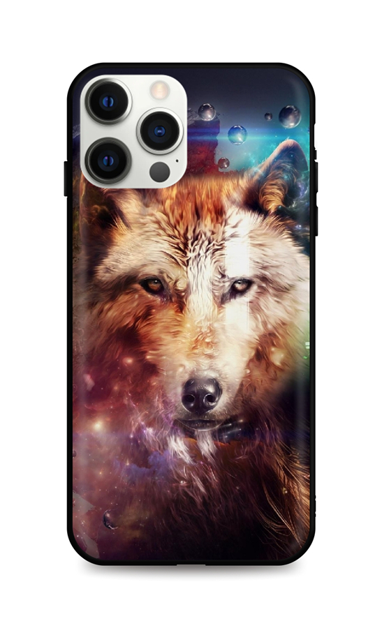 Zadní pevný kryt LUXURY na mobil iPhone 12 Pro Max Wolf