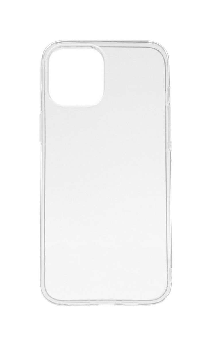 Zadní silikonový kryt Swissten Clear Jelly na mobil iPhone 12 Pro Max průhledný