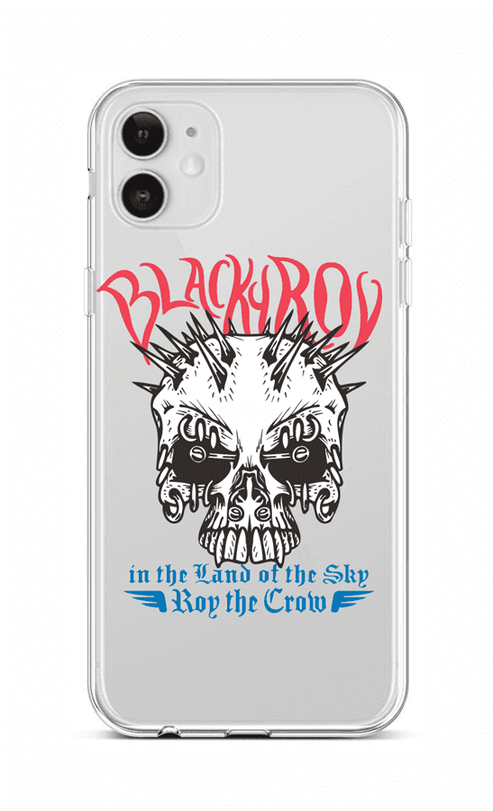 Zadní silikonový kryt na mobil iPhone 12 Black Roy