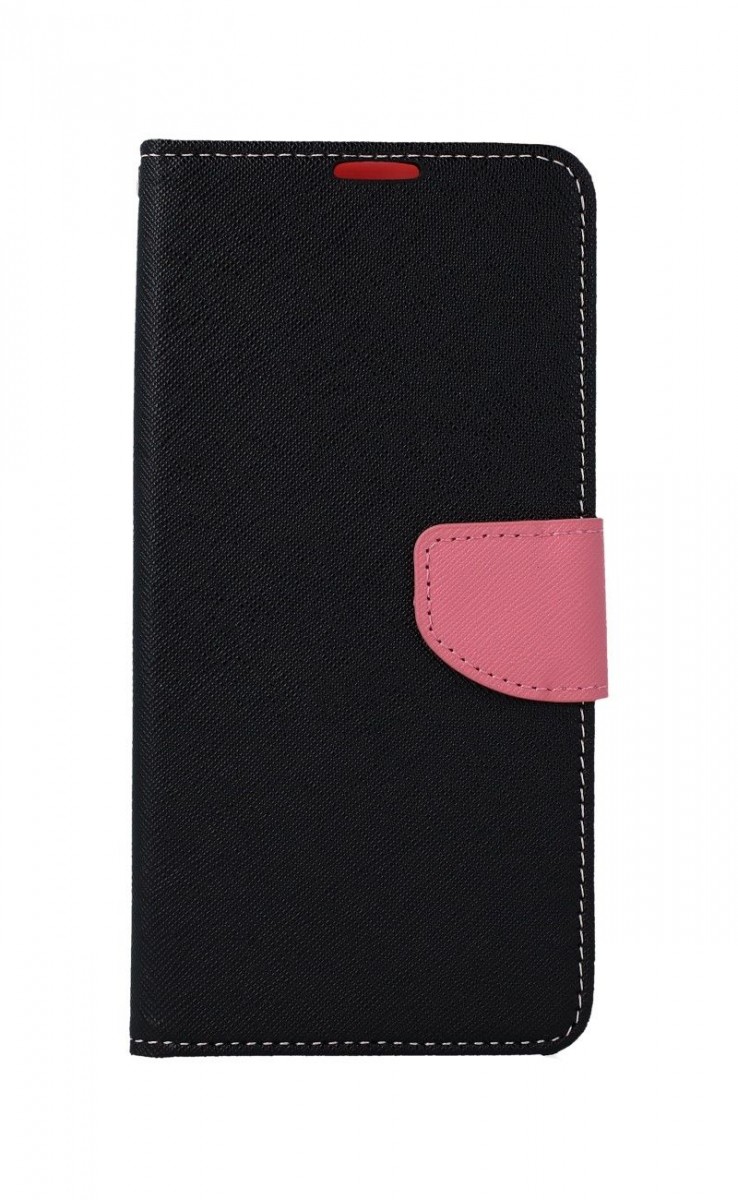 Knížkové pouzdro na mobil Xiaomi Redmi 9A černo-růžové
