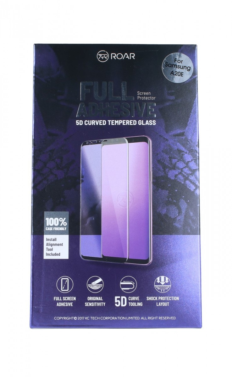 Tvrzené sklo Roar na mobil Samsung A12 5D černé