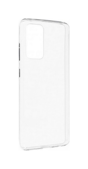 Ultratenký zadní silikonový kryt na mobil Samsung A52 0,5 mm průhledný