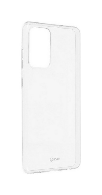 Zadní silikonový kryt Roar na mobil Samsung A52 průhledný