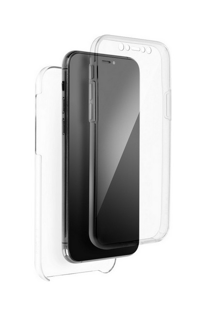 Zadní pevný kryt na mobil Xiaomi Redmi Note 9T 360° přední + zadní průhledný