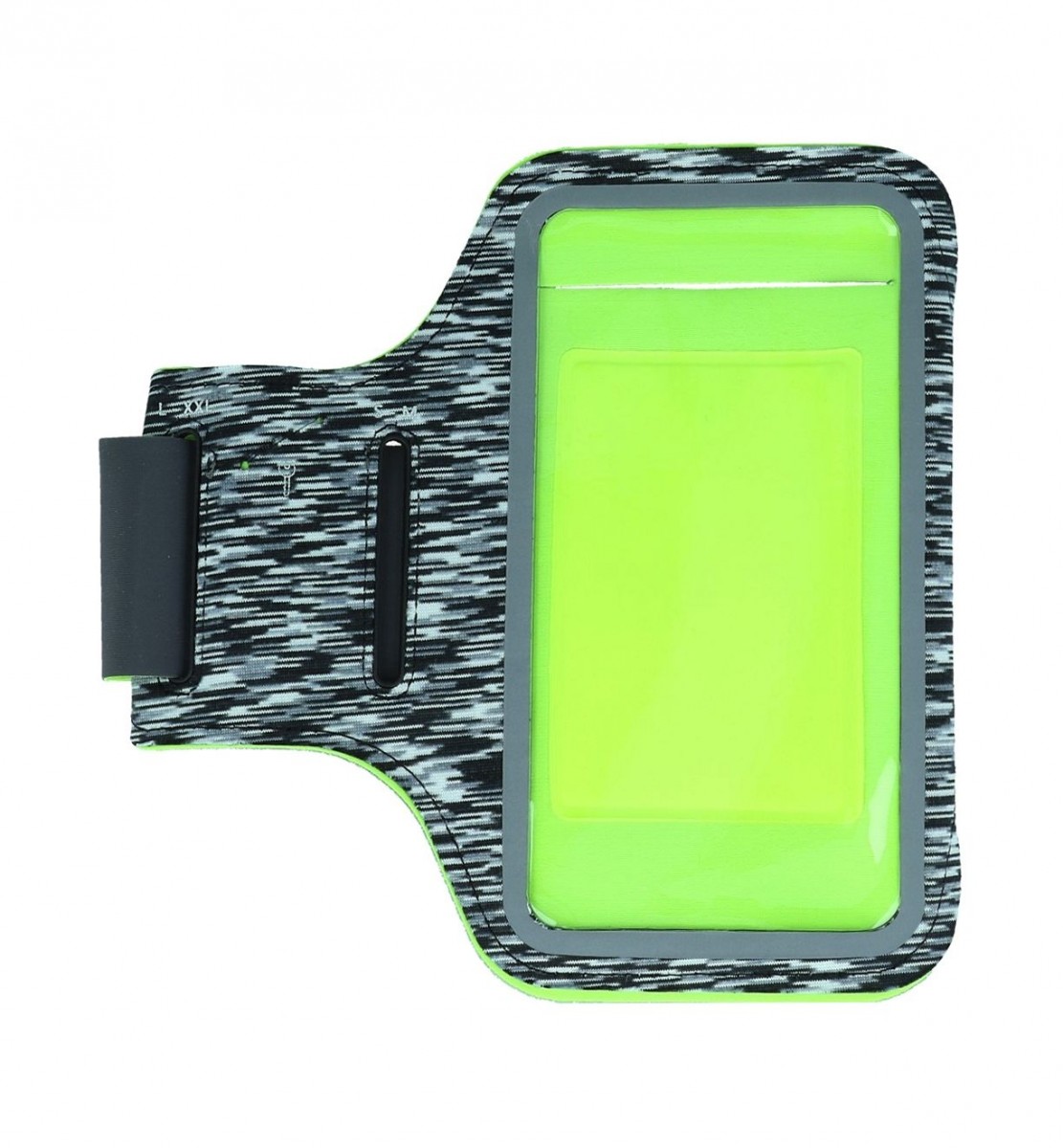 Sportovní pouzdro na ruku Streaky velikost XL šedé