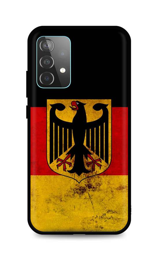 Zadní silikonový kryt DARK na mobil Samsung A52 Germany