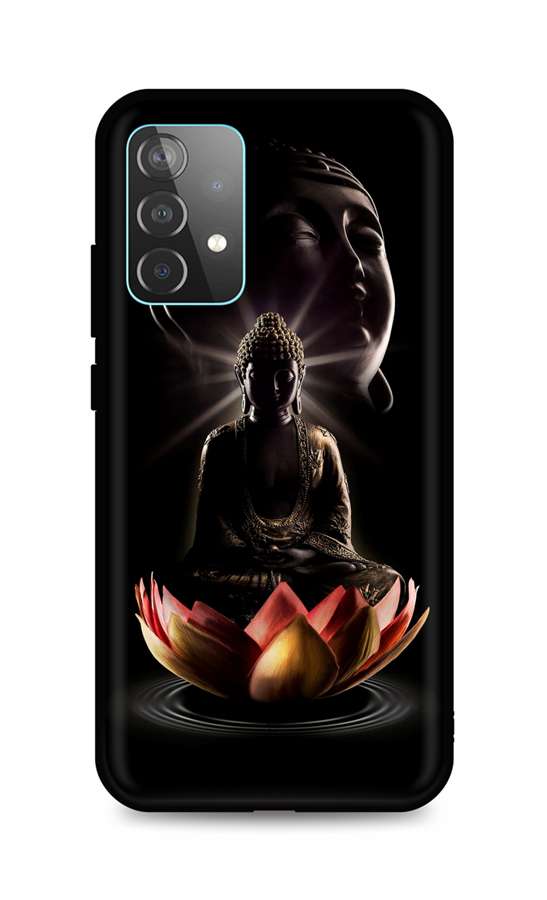 Zadní silikonový kryt DARK na mobil Samsung A52 Meditation
