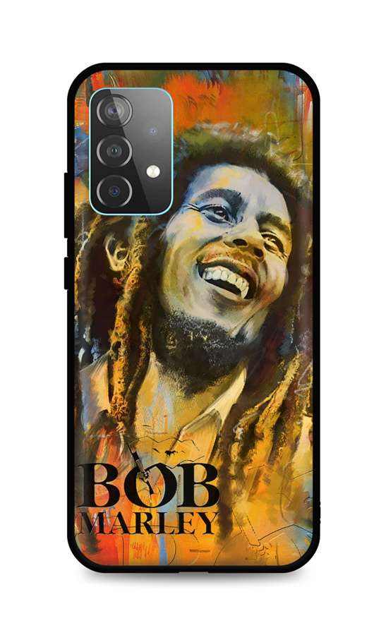 Zadní silikonový kryt DARK na mobil Samsung A52 Bob Marley