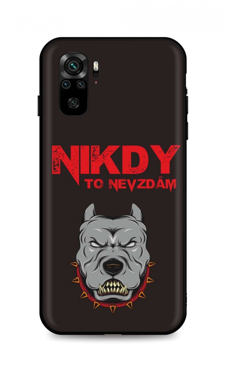 Zadní silikonový kryt DARK na mobil Xiaomi Mi Note 10 Lite Nikdy to nevzdám