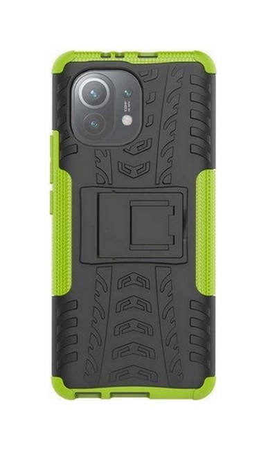 Zadní ultra odolný kryt na mobil Xiaomi Mi 11 zelený