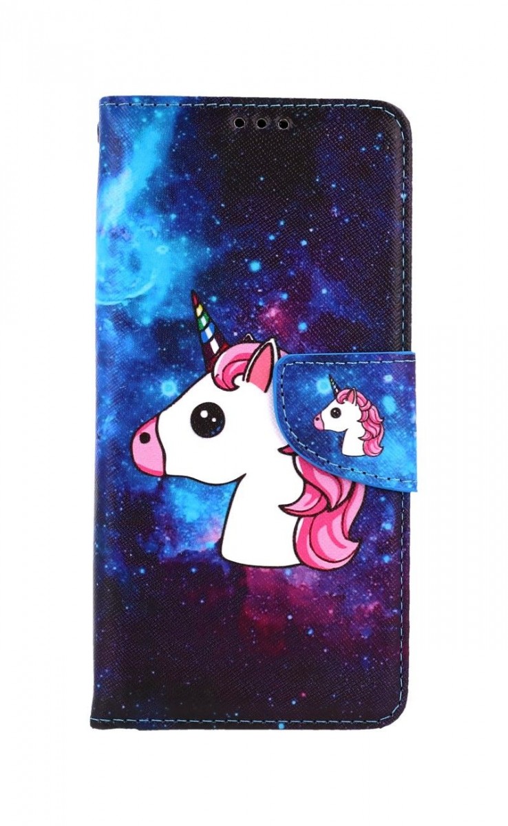 Knížkové pouzdro na mobil Samsung A52 Space Unicorn
