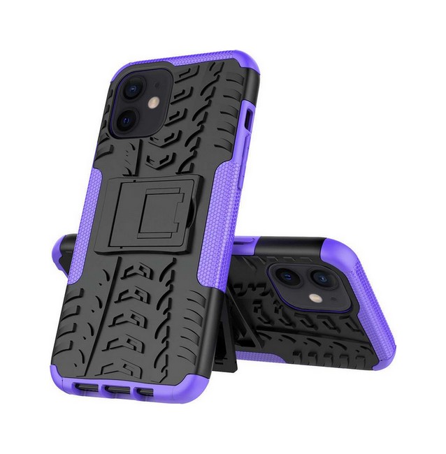 Zadní ultra odolný kryt na mobil iPhone 11 fialový