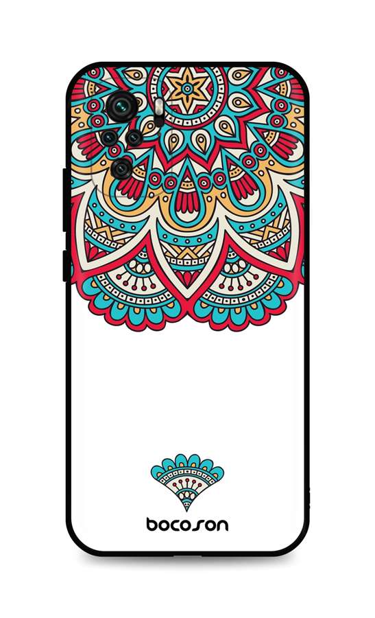 Zadní 3D silikonový kryt na mobil Xiaomi Redmi Note 10 Barevný motiv