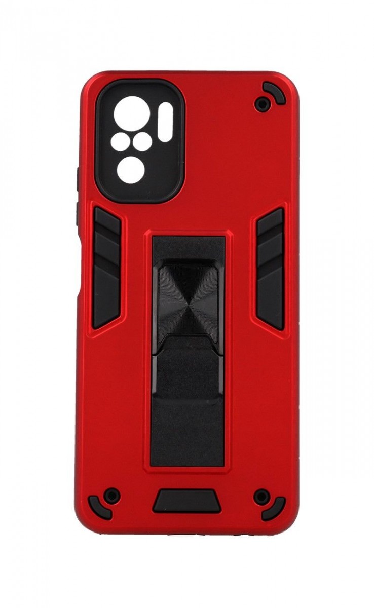 Zadní ultra odolný kryt Armor na mobil Xiaomi Redmi Note 10 červený