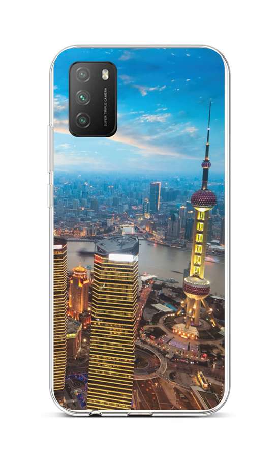 Zadní silikonový kryt na mobil Xiaomi Poco M3 City