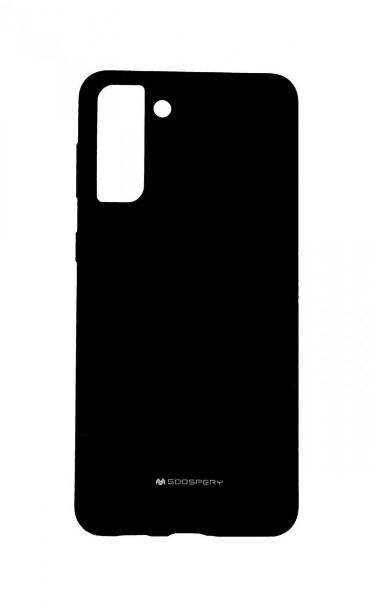 Zadní silikonový kryt Mercury Silicone na mobil Samsung S21 Plus černý