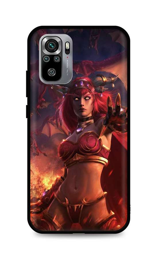 Zadní silikonový kryt DARK na mobil Xiaomi Redmi Note 10S Heroes Of The Storm