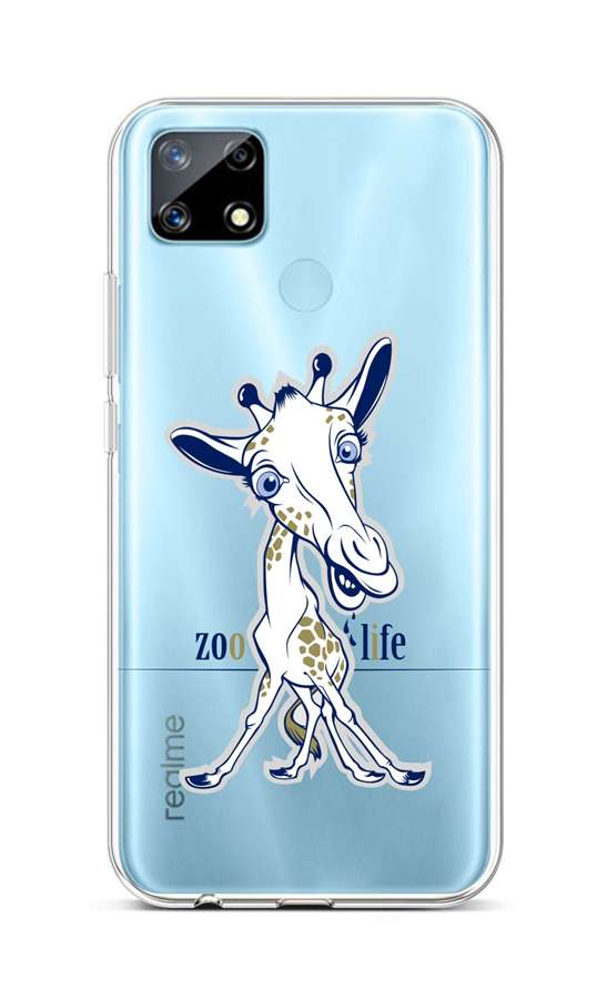 Zadní silikonový kryt na mobil Realme 7i Zoo Life