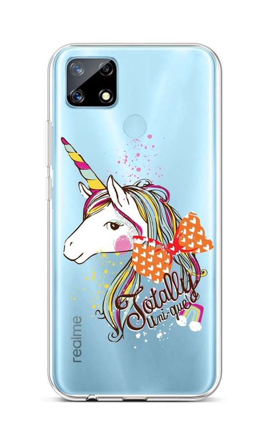 Zadní silikonový kryt na mobil Realme 7i Totally Uni-que