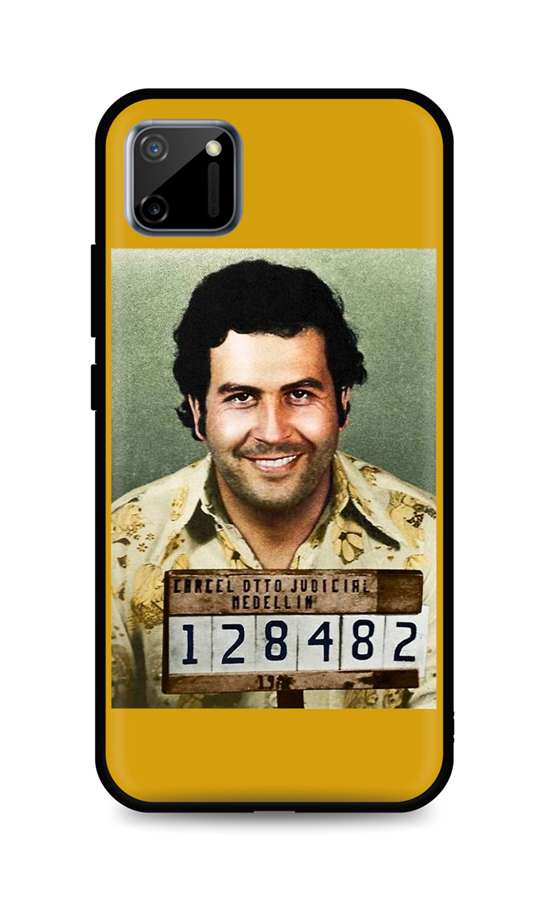 Zadní silikonový kryt DARK na mobil Realme C11 Pablo Escobar