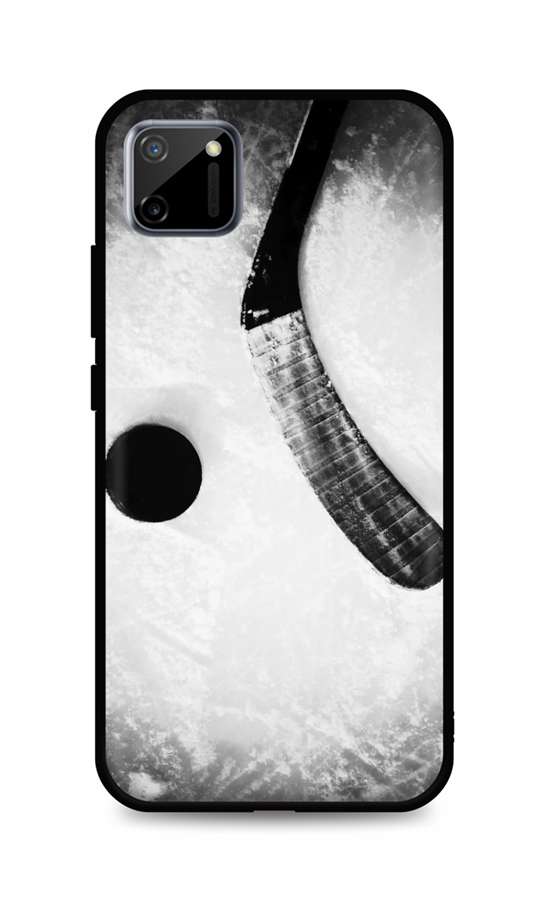 Zadní silikonový kryt DARK na mobil Realme C11 Hockey