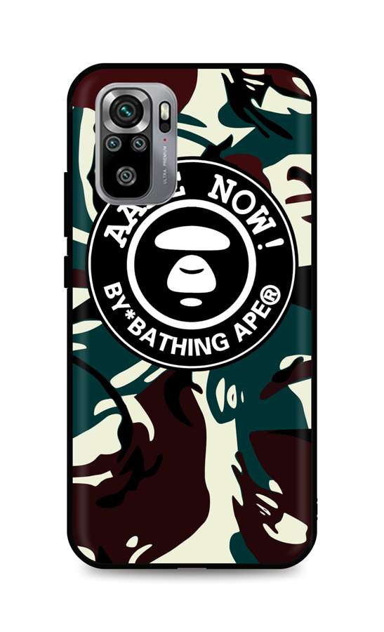 Zadní 3D silikonový kryt na mobil Xiaomi Redmi Note 10S Army