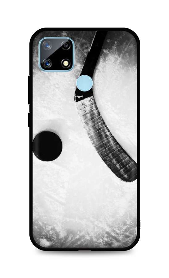 Zadní silikonový kryt DARK na mobil Realme 7i Hockey