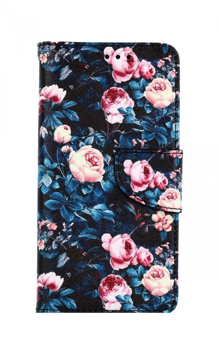 Knížkové pouzdro na mobil iPhone 11 Růžičky