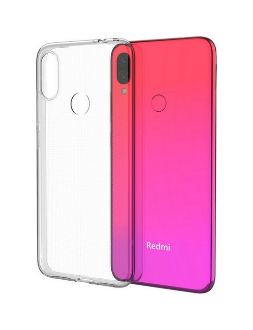 Zadní silikonový kryt na mobil Xiaomi Redmi Note 7 1 mm průhledný